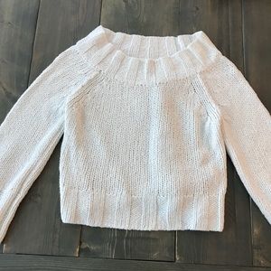 White Free People Sweater - Size Small